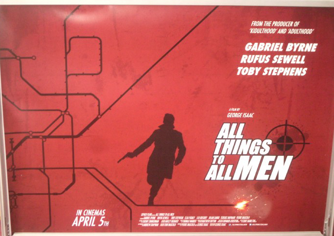 ALL THINGS TO ALL MEN: UK Quad Film Poster