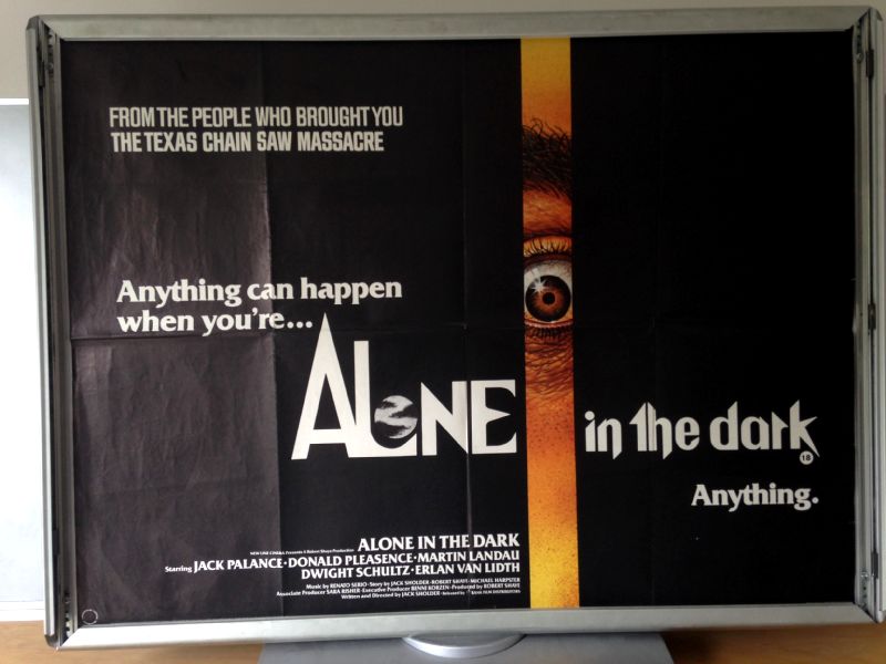 Cinema Poster: ALONE IN THE DARK 1982 (Quad) Jack Palance Donald Pleasence Cinema Poster: ALONE IN THE DARK 1982 (Quad) Jack Palance Donald Pleasence