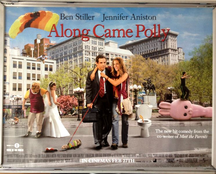 Cinema Poster: ALONG CAME POLLY 2004 (Group Quad) Jennifer Aniston Ben Stiller