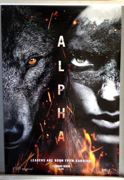 Cinema Poster: ALPHA 2018 (Advance One Sheet) Kodi Smit-McPhee Morgan Freeman