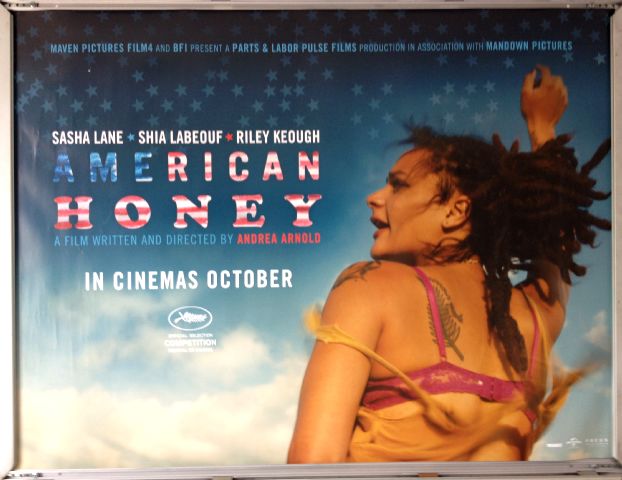 Cinema Poster: AMERICAN HONEY 2016 (Quad) Sasha Lane Shia LaBeouf