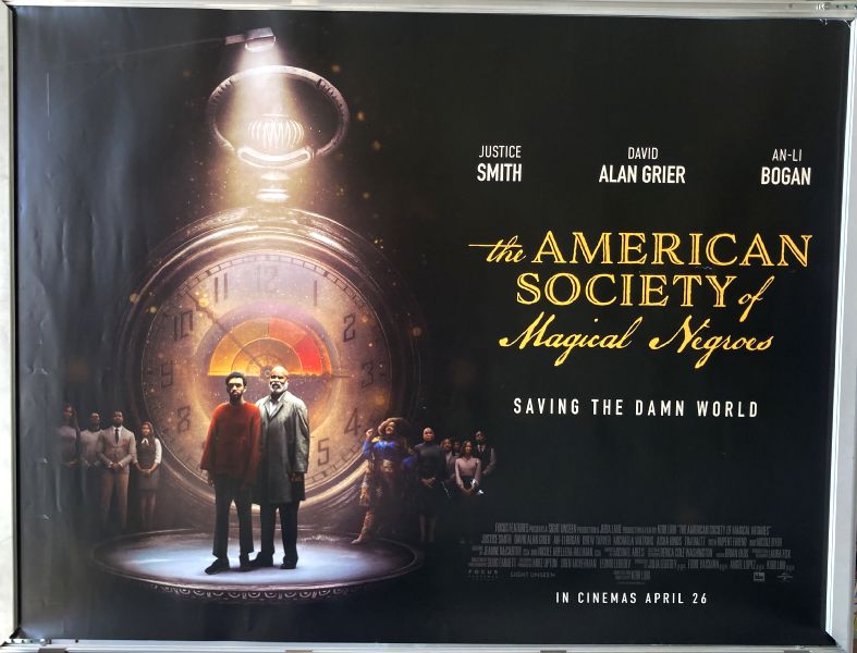 Cinema Poster: AMERICAN SOCIETY OF MAGICAL NEGROES, THE 2024 (Quad) Justice Smith Zachary Barton Anthony Coons