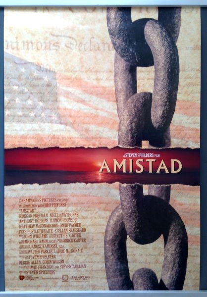 Cinema Poster: AMISTAD 1995 (One Sheet) Morgan Freeman Djimon Hounsou