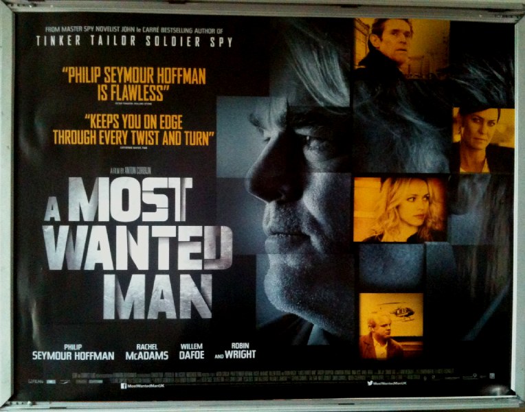 Cinema Poster: A MOST WANTED MAN 2014 (Quad) Philip Seymour Hoffman Daniel Brühl