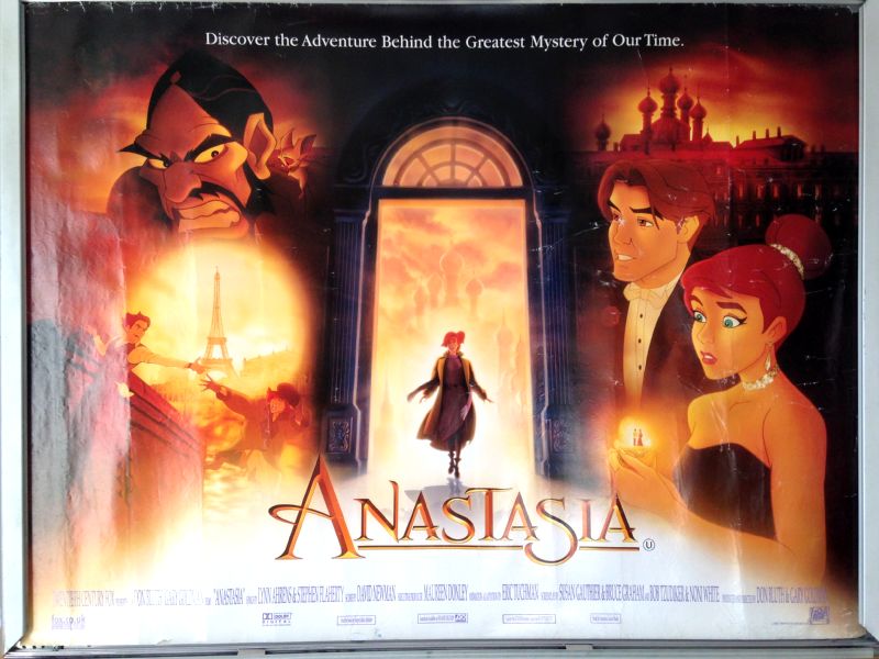 Cinema Poster: ANASTASIA 1997 (Quad) Meg Ryan John Cusack Christopher Lloyd Cinema Poster: ANASTASIA 1997 (Quad) Meg Ryan John Cusack Christopher Lloyd