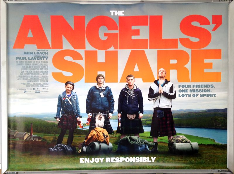 Cinema Poster: ANGELS' SHARE, THE 2012 (Quad) Ken Loach Paul Brannigan Cinema Poster: ANGELS' SHARE, THE 2012 (Quad) Ken Loach Paul Brannigan