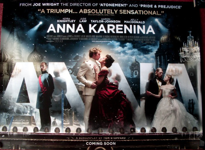 ANNA KARENINA (2012): UK Quad Film Poster