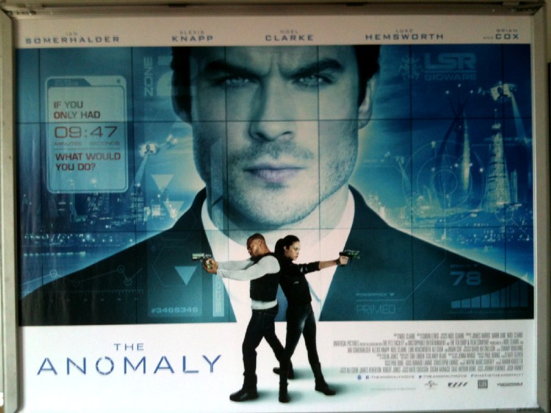 Cinema Poster: ANOMALY, THE 2014 (Quad) Noel Clarke Ian Somerhalder Brian Cox