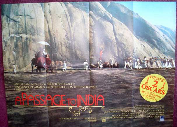 A PASSAGE TO INDIA: V2 UK Quad Film Poster