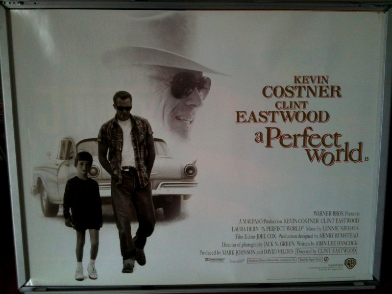 A PERFECT WORLD: Main UK Quad Film Poster