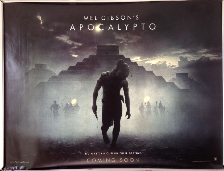 Cinema Poster: APOCALYPTO 2007 (Advance Quad) Rudy Youngblood Mel Gibson Cinema Poster: APOCALYPTO 2007 (Advance Quad) Rudy Youngblood Mel Gibson