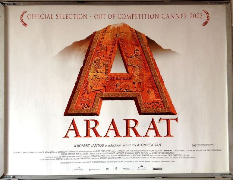 Cinema Poster: ARARAT 2003 (Quad) Charles Aznavour Brent Carver Eric Bogosian