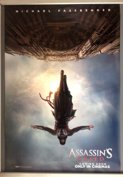 Cinema Poster: ASSASSIN'S CREED 2017 (Advance One Sheet) Michael Fassbender Marion Cotillard