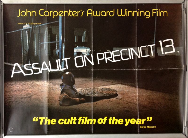 Cinema Poster: ASSAULT ON PRECINCT 13 1976 (Quad) Austin Stoker John Carpenter