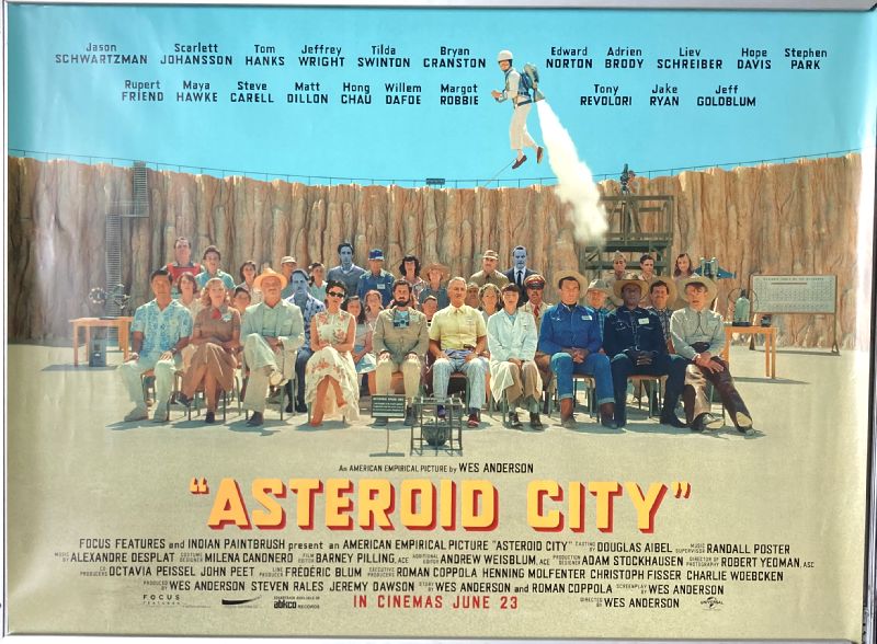 Cinema Poster: ASTEROID CITY 2023 (Quad) Edward Norton Tom Hanks