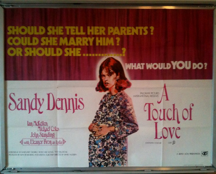 A TOUCH OF LOVE: UK Quad Film Poster