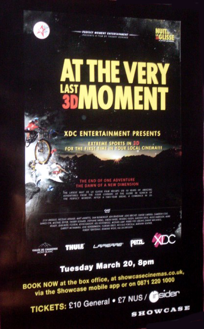 AT THE VERY LAST MOMENT: UK One Sheet Film Poster