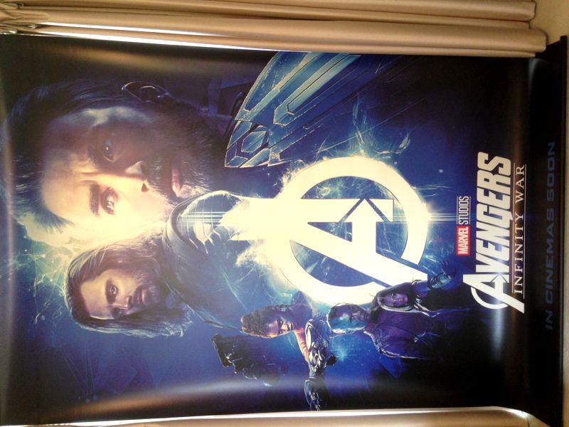 Cinema Banner: AVENGERS INFINITY WAR 2018 (Captain America) Chris Evans Cinema Banner: AVENGERS INFINITY WAR 2018 (Captain America) Chris Evans