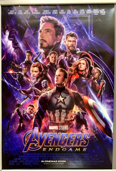 Cinema Poster: AVENGERS ENDGAME 2019 (Main One Sheet) Robert Downey Jr. Chris Evans