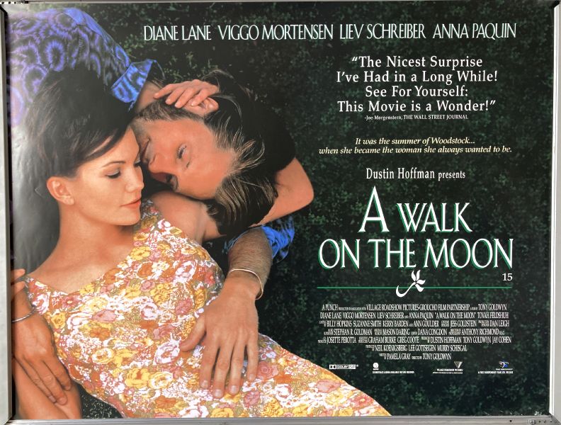 Cinema Poster: A WALK ON THE MOON 1999 (Quad) Diane Lane Viggo Mortensen