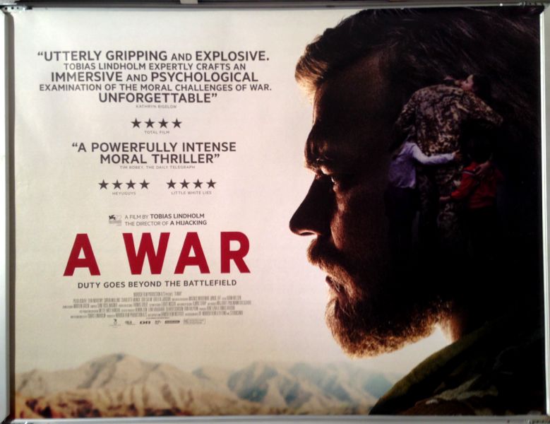 Cinema Poster: A WAR aka Krigen 2016 (Quad) Pilou Asbæk Tuva Novotny Cinema Poster: A WAR aka Krigen 2016 (Quad) Pilou Asbæk Tuva Novotny
