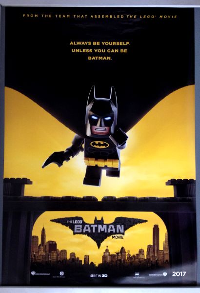 Cinema Poster: LEGO BATMAN MOVIE 2017 (Advance One Sheet) Will Arnett