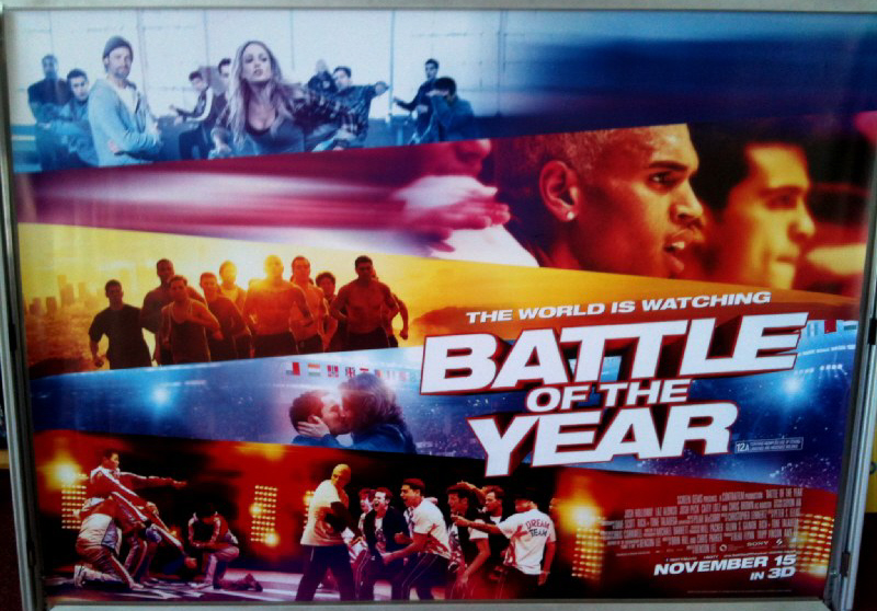 BATTLE OF THE YEAR: UK Quad Film Poster