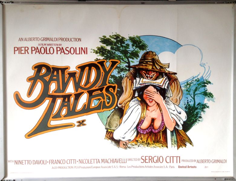 Cinema Poster: BAWDY TALES 1973 (Quad) Ninetto Davoli Nicoletta Machiavelli