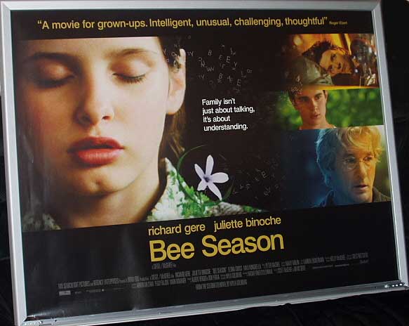 BEE SEASON: UK Quad Film Poster