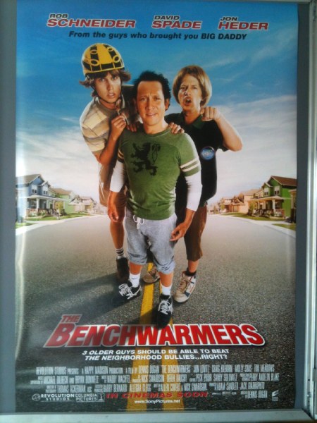 BENCHWARMERS, THE: One Sheet Film Poster