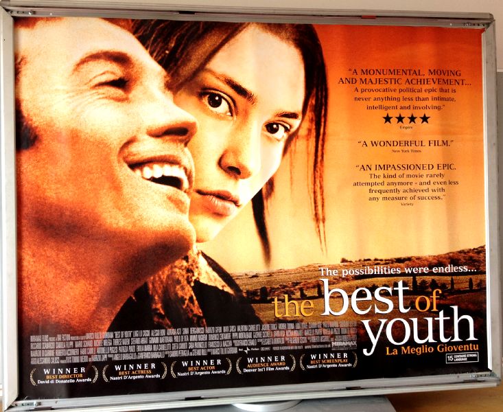 Cinema Poster: BEST OF YOUTH, THE 2004 (Quad) Luigi Lo Cascio Alessio Boni Jasmine Trinca Cinema Poster: BEST OF YOUTH, THE 2004 (Quad) Luigi Lo Cascio Alessio Boni Jasmine Trinca