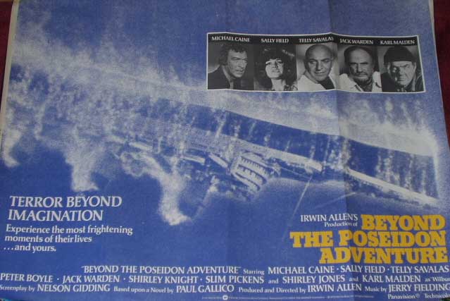Cinema Poster: BEYOND THE POSEIDON ADVENTURE 1979 (Quad) Michael Caine