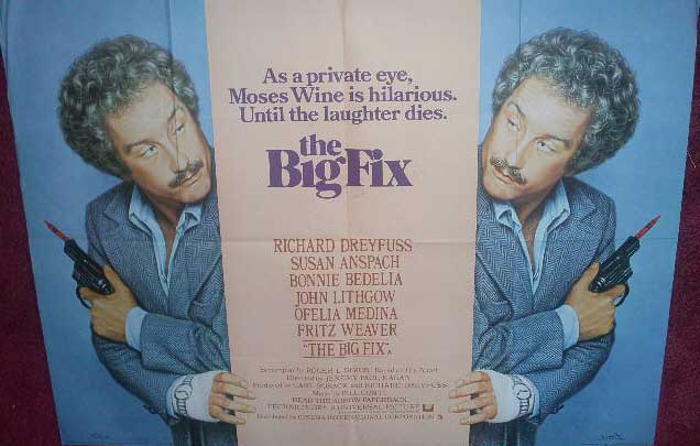 BIG FIX, THE: UK Quad Film Poster