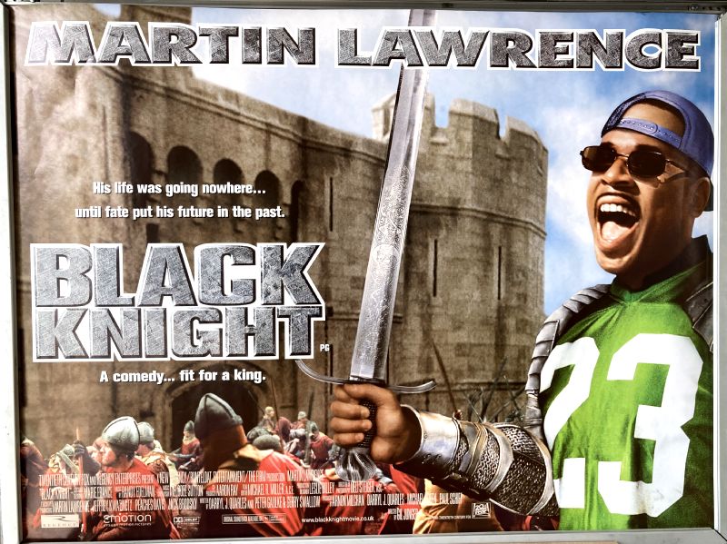 Cinema Poster: BLACK KNIGHT 2001 (Quad) Martin Lawrence Marsha Thomason