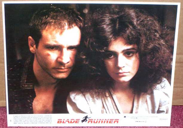 BLADE RUNNER: UK Lobby Card No 8 BLADE RUNNER: UK Lobby Card No 8