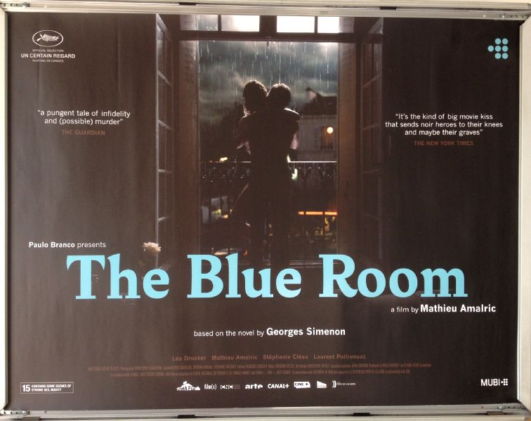 Cinema Poster: BLUE ROOM, THE 2016 (Quad) Mathieu Amalric La Drucker
