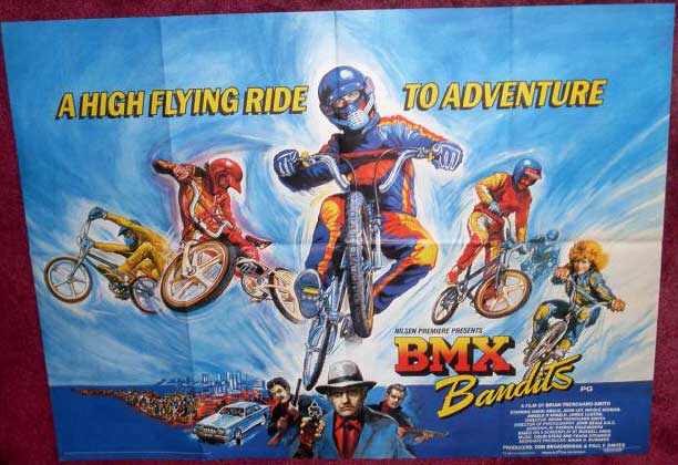 BMX BANDITS: UK Quad Film Poster