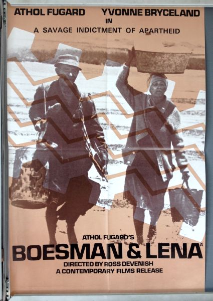 Cinema Poster: BOESMAN & LENA 1973 (Double Crown) Athol Fugard Yvonne Bryceland Cinema Poster: BOESMAN & LENA 1973 (Double Crown) Athol Fugard Yvonne Bryceland
