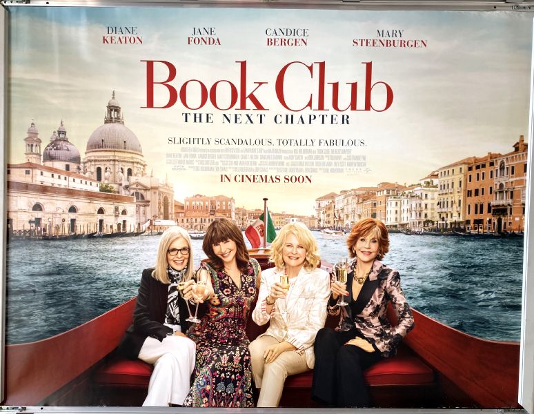 Cinema Poster: BOOK CLUB THE NEXT GENERATION 2023 (Quad) Diane Keaton Jane Fonda Candice Bergen