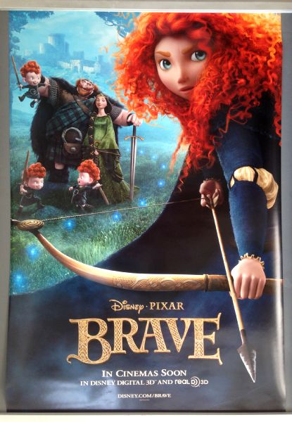 Cinema Poster: BRAVE 2012 (Main One Sheet) Kelly Macdonald Emma Thompson