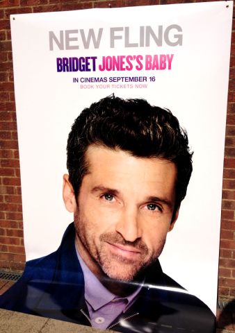 Cinema Banner: BRIDGET JONES'S BABY 2016 (Patrick Dempsey) Renée Zellweger