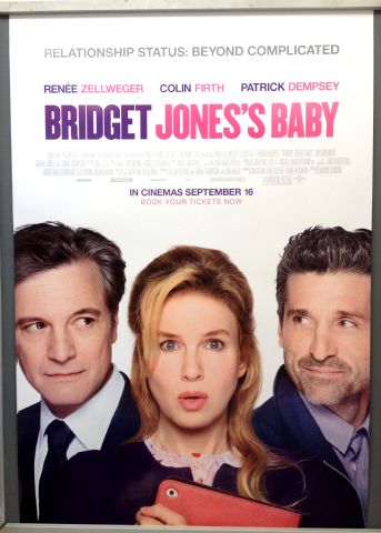 Cinema Poster: BRIDGET JONES'S BABY 2016 (Main One Sheet) Rene Zellweger