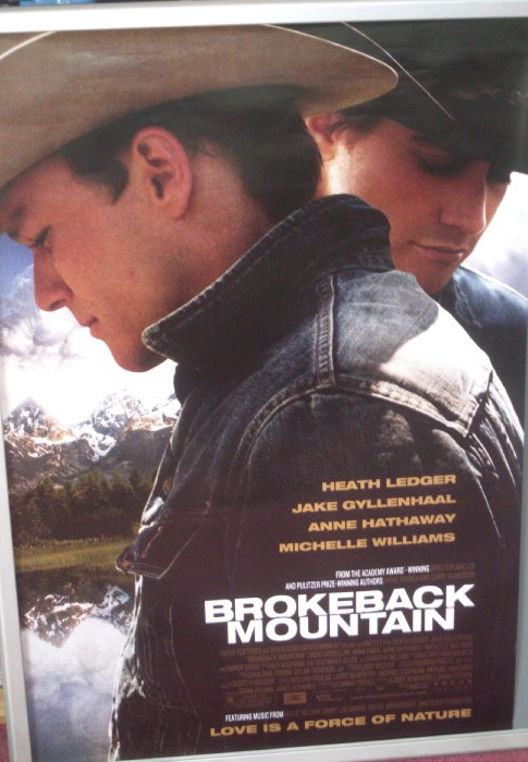 BROKEBACK MOUNTAIN: International One Sheet Film Poster