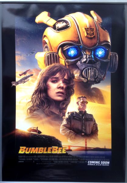 Cinema Poster: BUMBLEBEE 2018 (Main One Sheet) Hailee Steinfeld John Cena