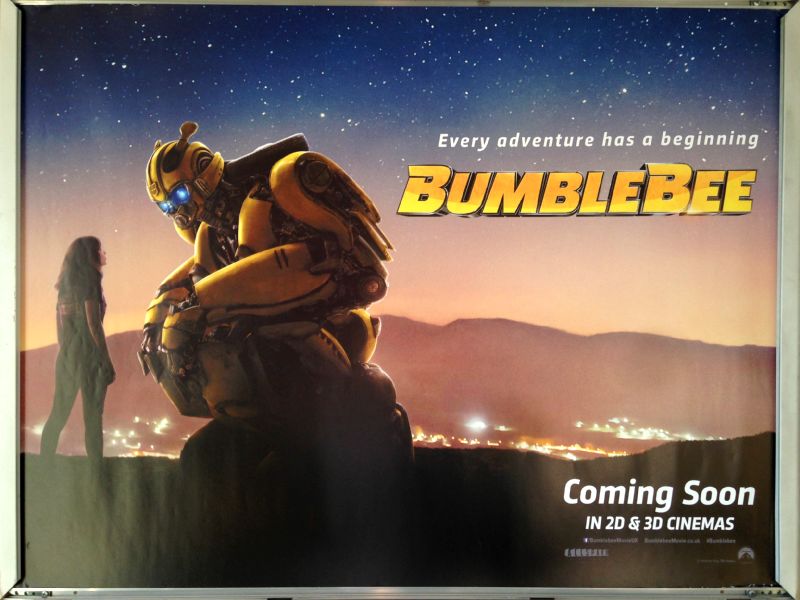 Cinema Poster: BUMBLEBEE 2018 (Advance One Sheet) Hailee Steinfeld John Cena
