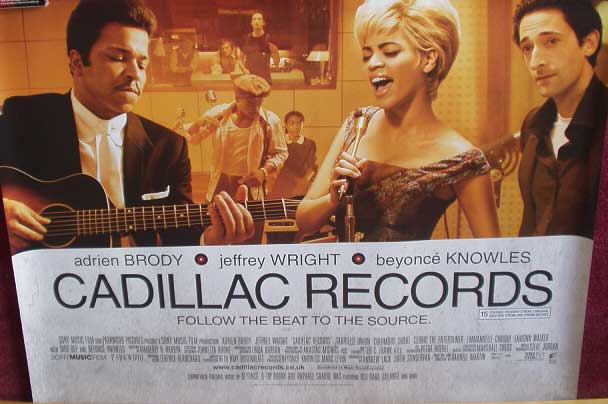 CADILLAC RECORDS: Main UK Quad Film Poster