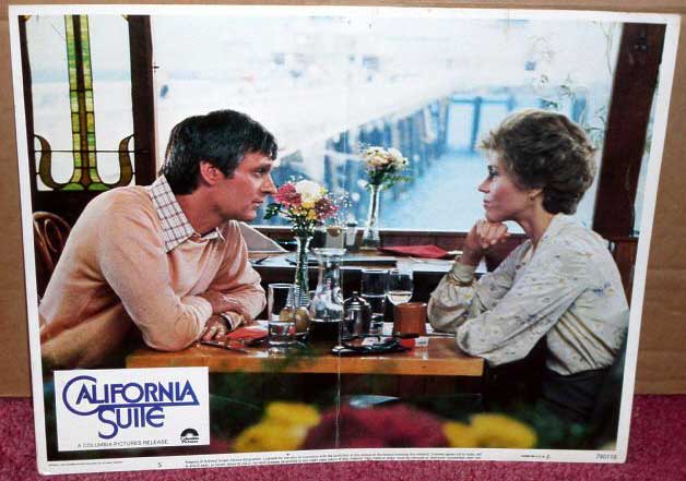 CALIFORNIA SUITE: US Lobby Card No 5