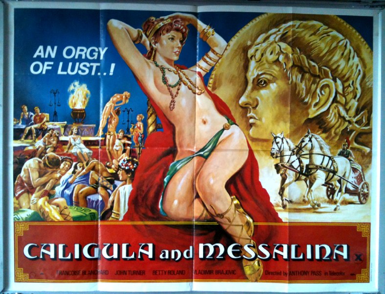 Cinema Poster: CALIGULA AND MESSALINA 1981 (QUAD) Vladimir Brajovic Betty Roland Cinema Poster: CALIGULA AND MESSALINA 1981 (QUAD) Vladimir Brajovic Betty Roland