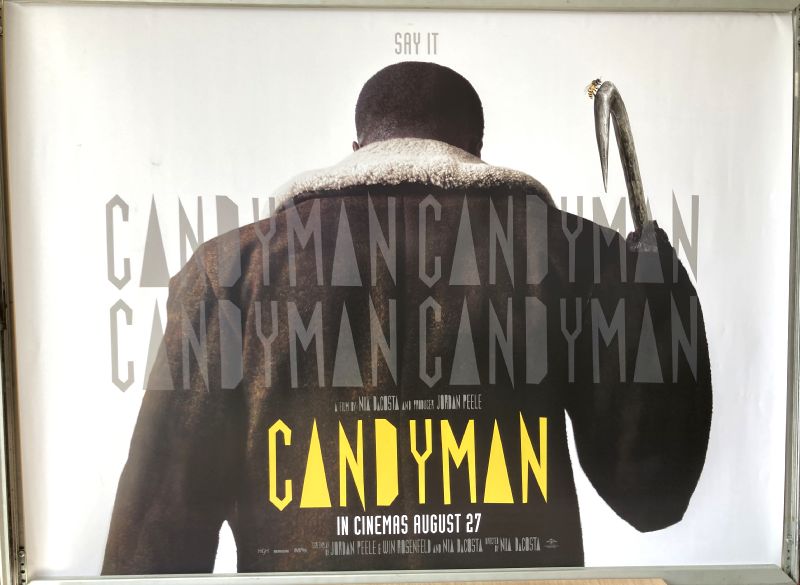 Cinema Poster: CANDYMAN 2021 (White Quad) Yahya Abdul-Mateen II