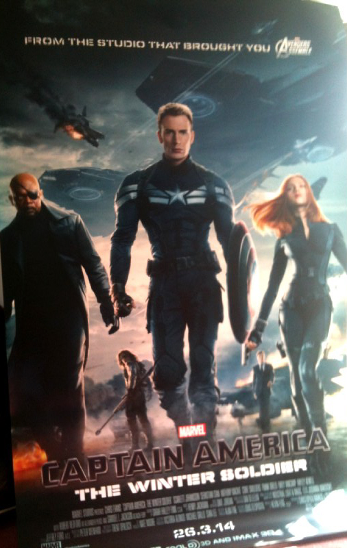 CAPTAIN AMERICA THE WINTER SOLDIER: Main Design Banner CAPTAIN AMERICA THE WINTER SOLDIER: Main Design Banner